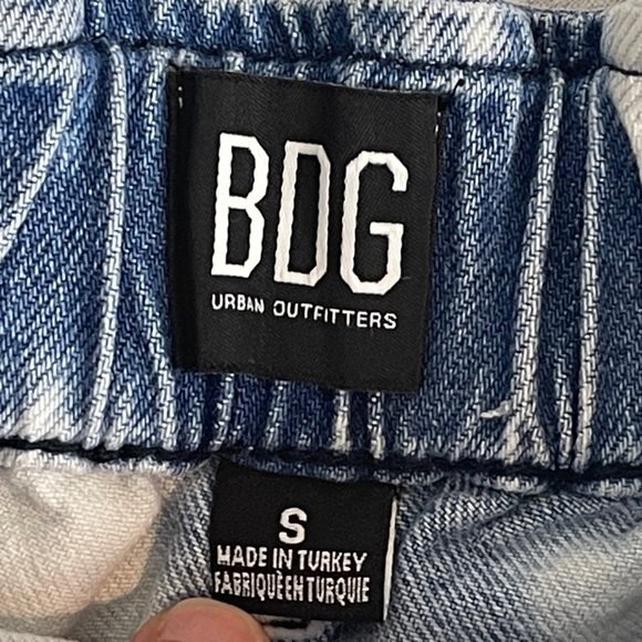 BDG Urban Outfitters Distressed Denim Mini Skirt S - Picture 3 of 6